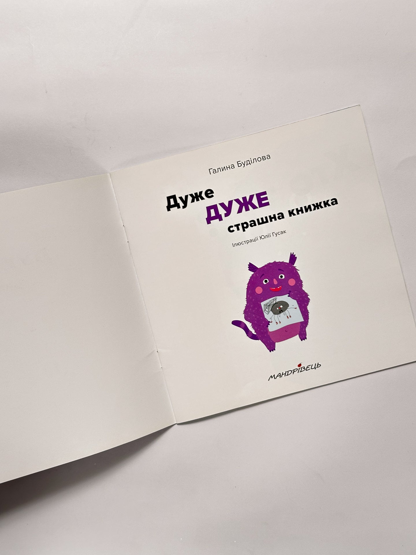 Дуже ДУЖЕ страшна книжка - Галина Буділова